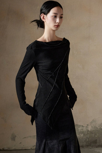 Slim-fit Rollkragenstrickpullover 