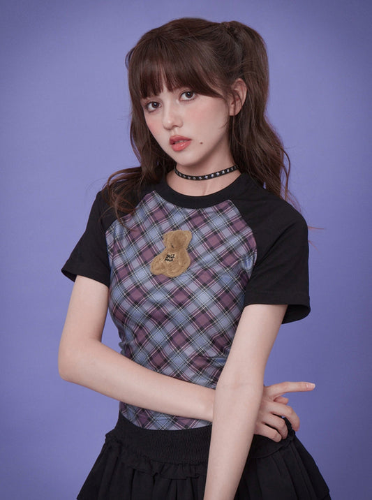 Plush Bear Raglan T-Shirt