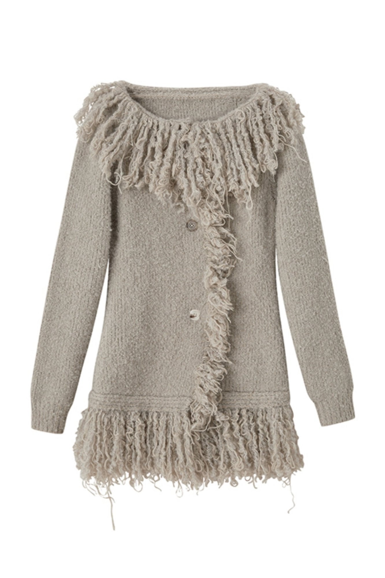 Versatile Street Fringe Cardigan