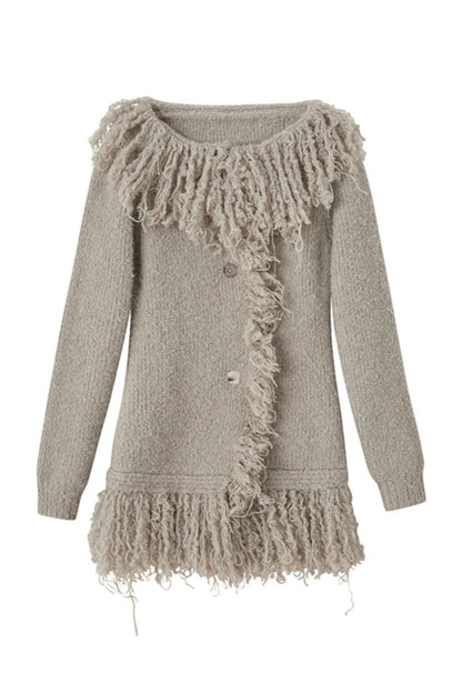 Versatile Street Fringe Cardigan