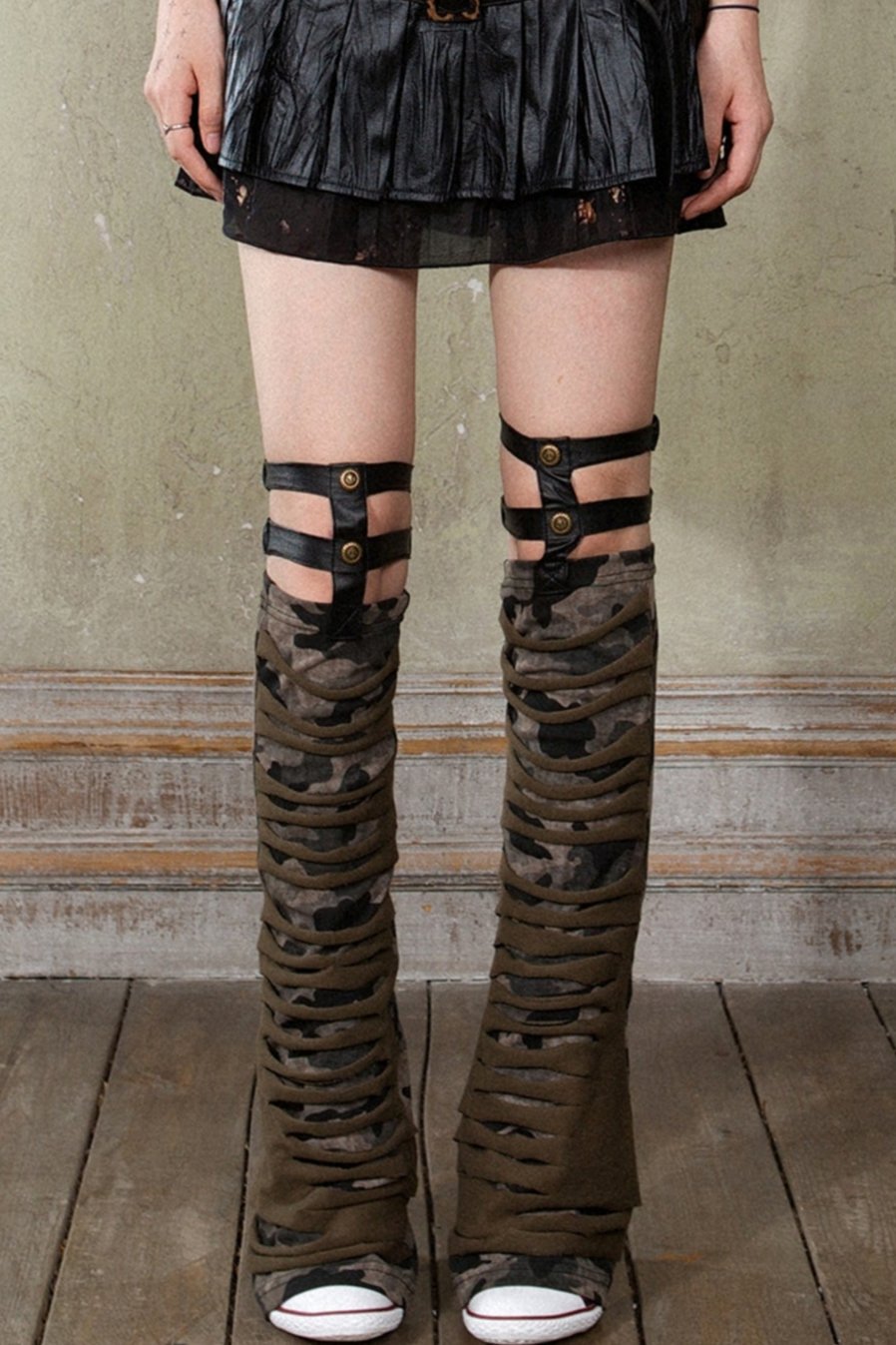 Subculture Camouflage Leg Warmers