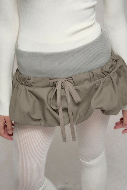 Retro Drawstring Loose Pants Set