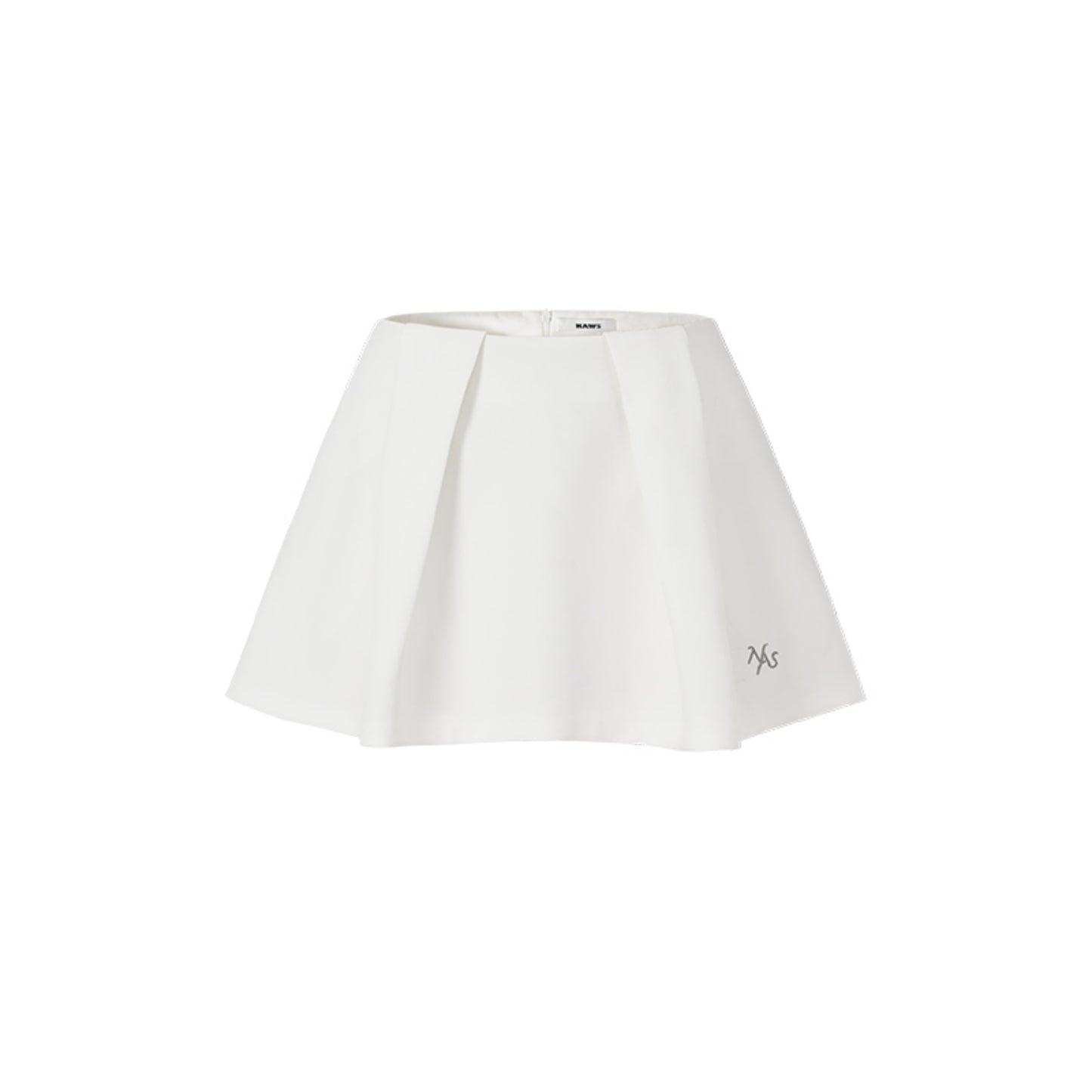Minimalist A-Line Pleated Skirt