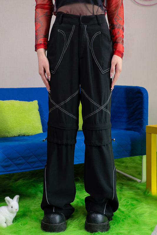 Retro Multi-Length Cargo Pants