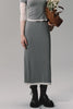 Grey  -long skirt