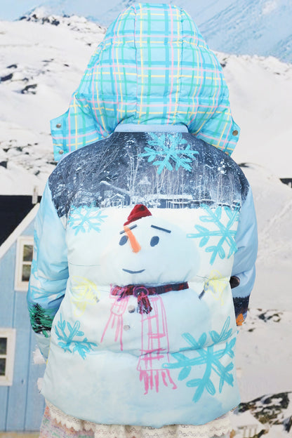 Snowman Down Winter Jacket