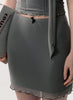 Anthracite skirt