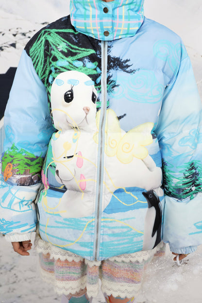 Snowman Down Winter Jacket