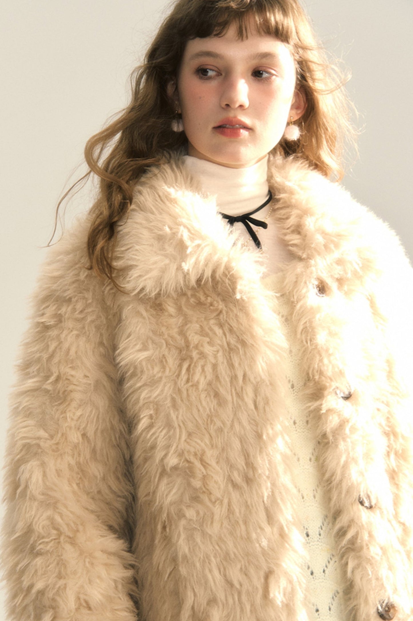 Cozy Maillard Fur Jacket