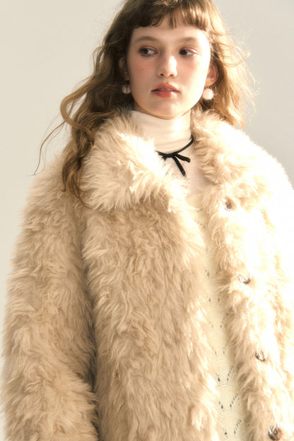 Cozy Maillard Fur Jacket