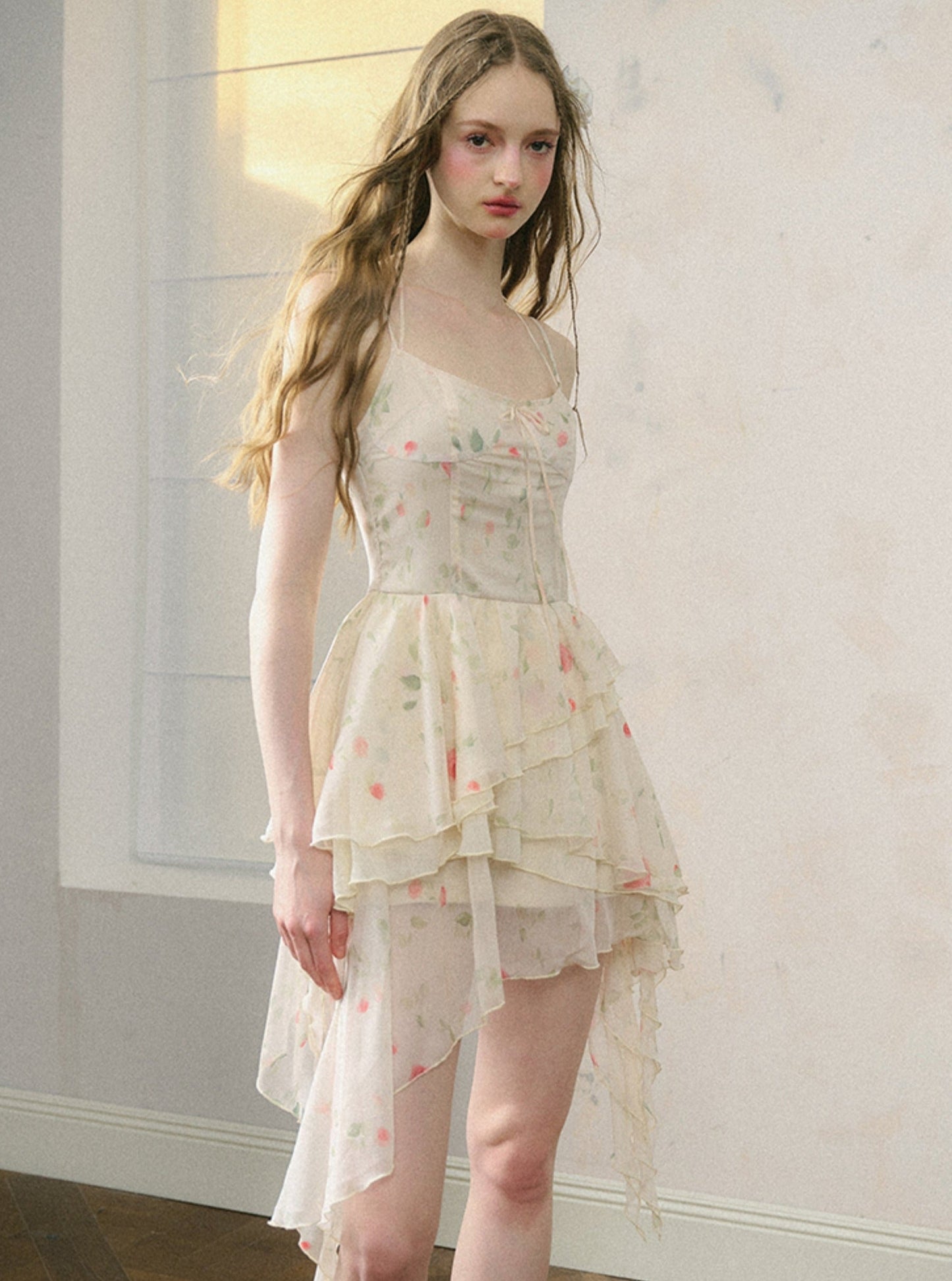 Mist Girl Rose Dress