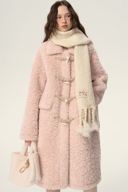 Sweet Lapel Wool Coat