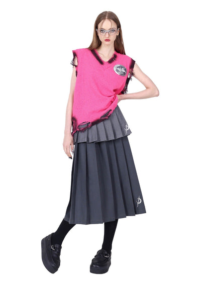 Original Three-Dimensional College Skirt