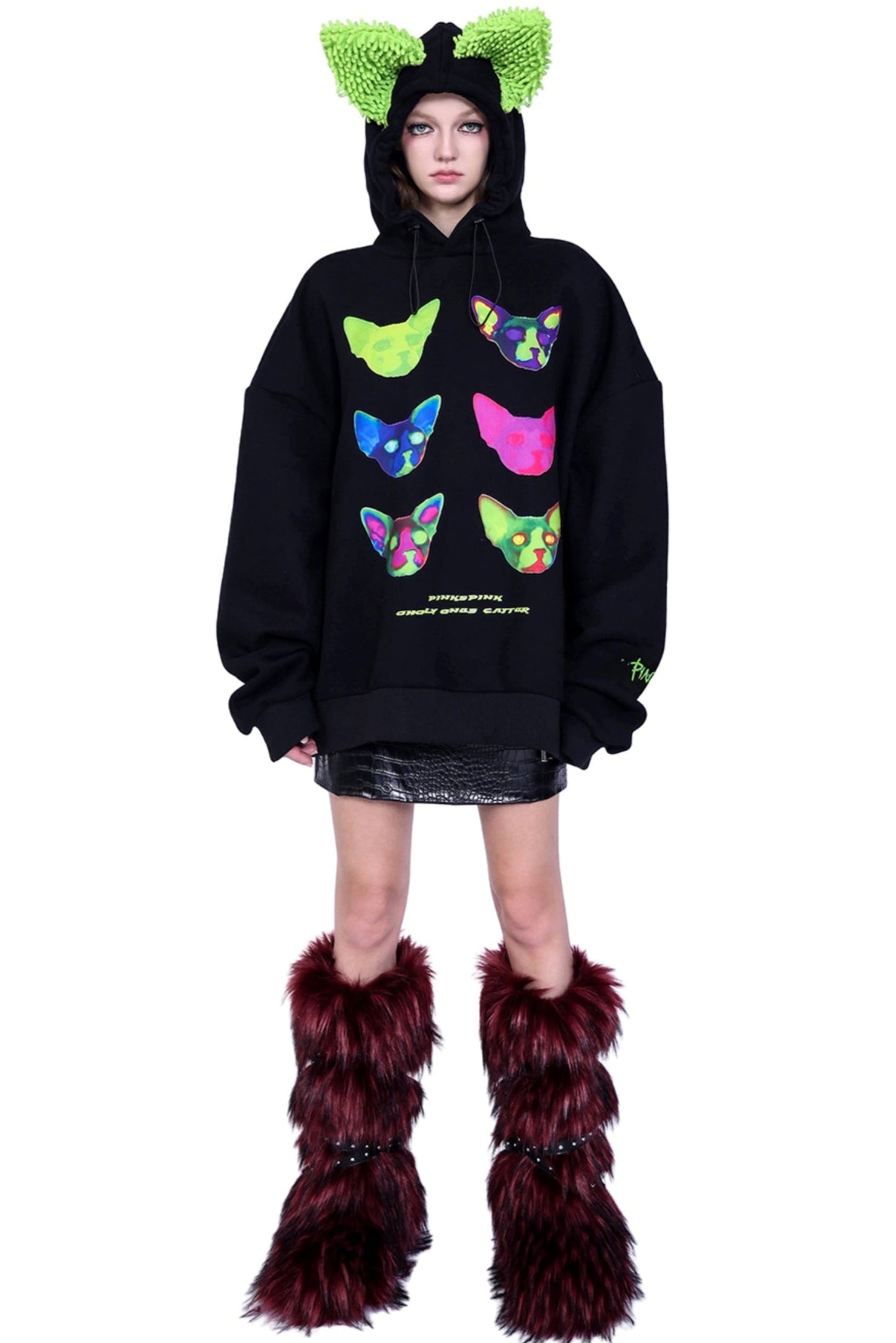 Sphinx Cat Ear Hoodie