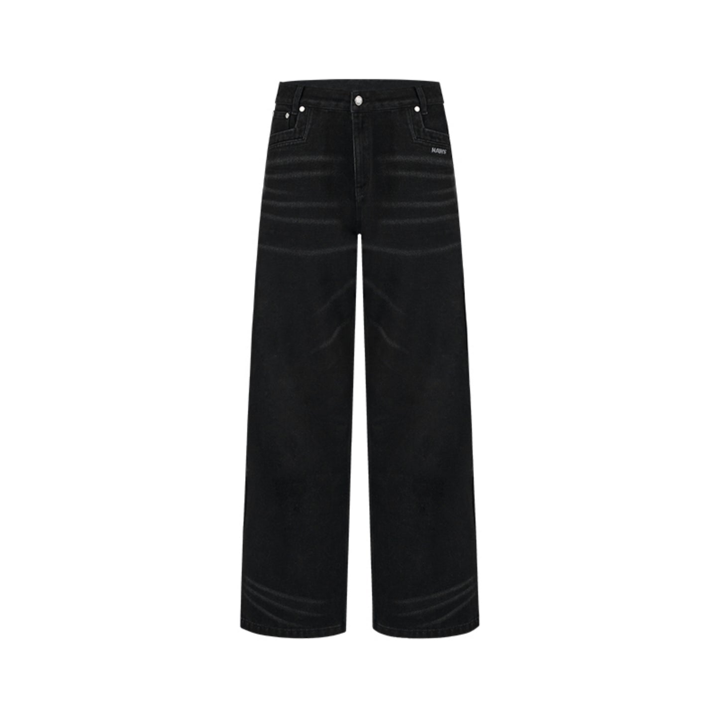 Black Denim Loose Fit Jeans