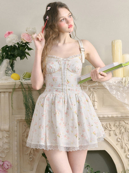 French Lace Holiday Tea Break Dress