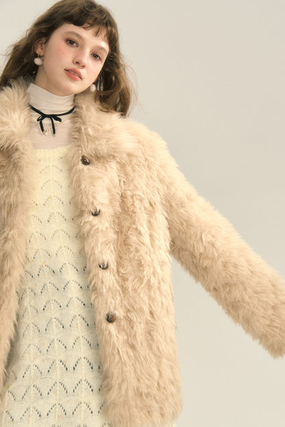 Cozy Maillard Fur Jacket