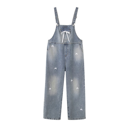 Denim Bib Overalls Pants