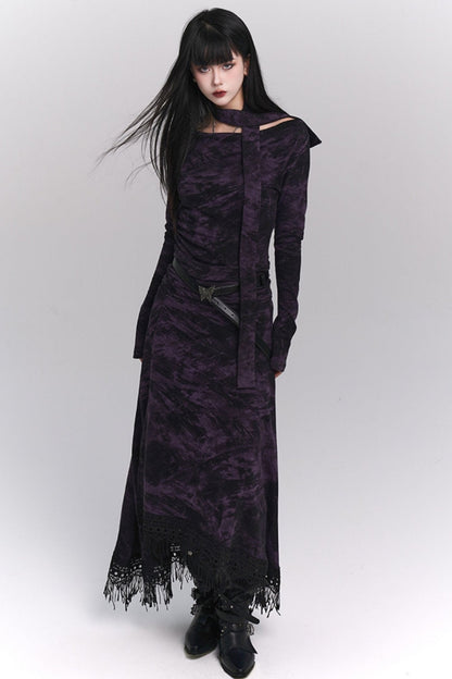 Wasteland Style Purple Dress