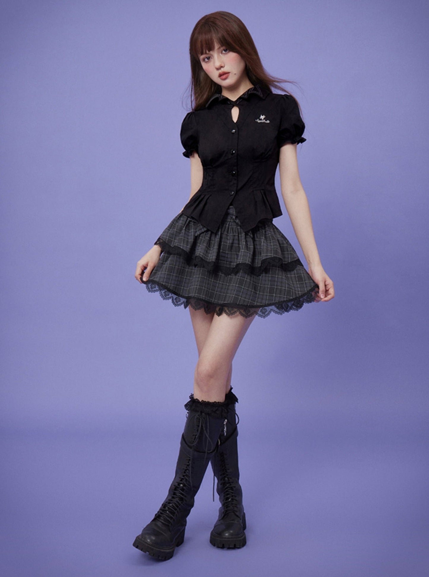 Little Witch Bubble Short Sleeve Shirt