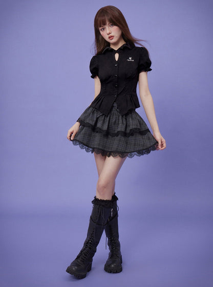 Little Witch Bubble Short Sleeve Shirt