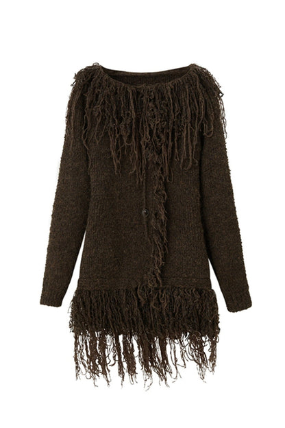 Versatile Street Fringe Cardigan