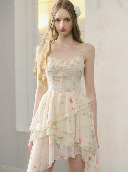 Mist Girl Rose Dress