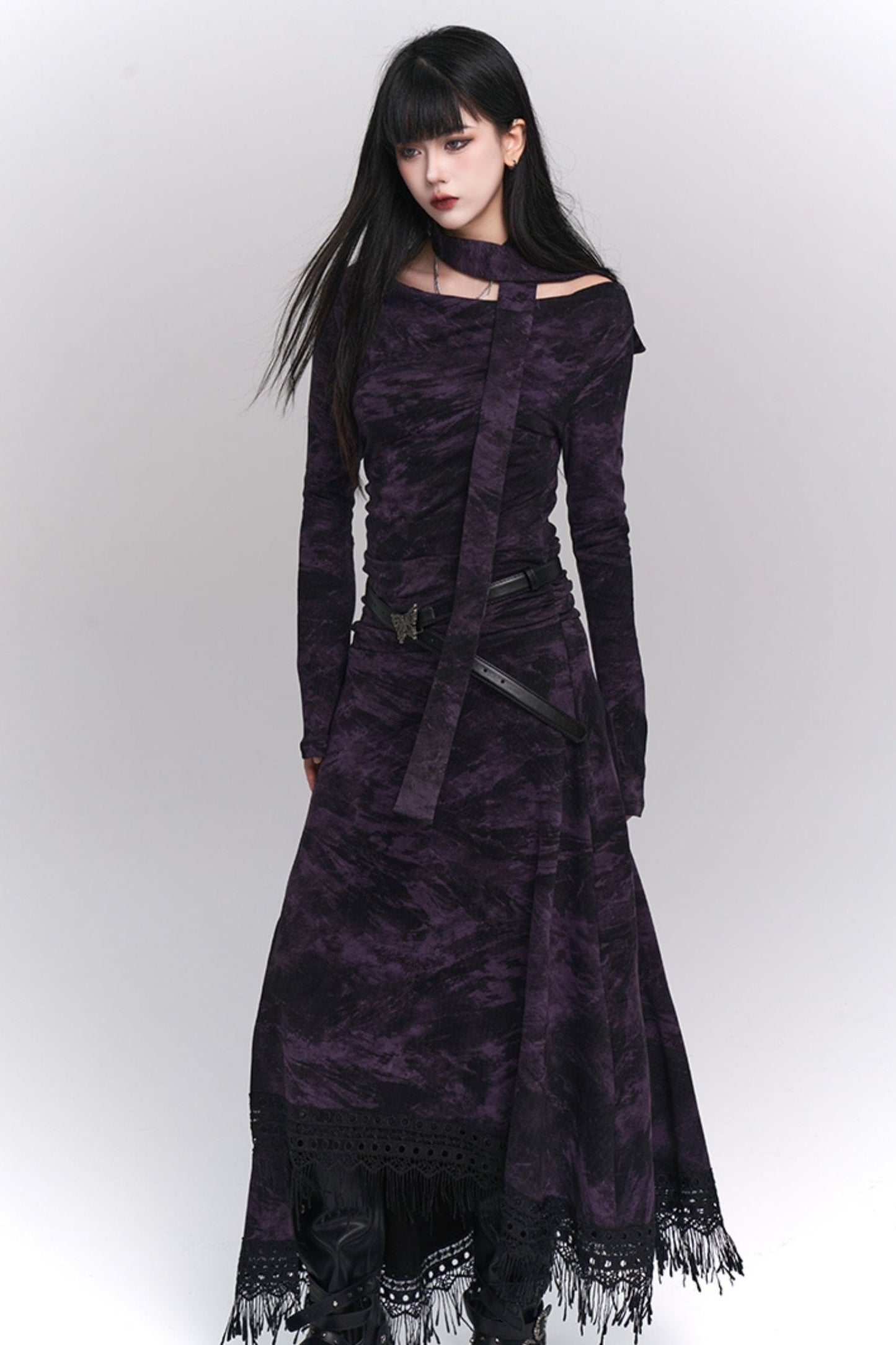 Wasteland Style Purple Dress