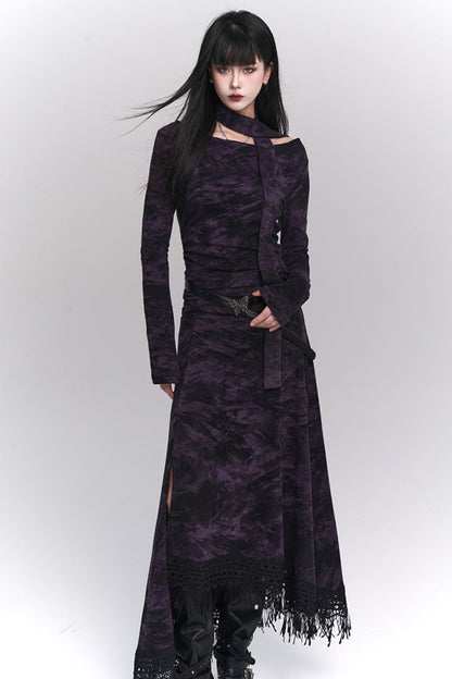 Wasteland Style Purple Dress