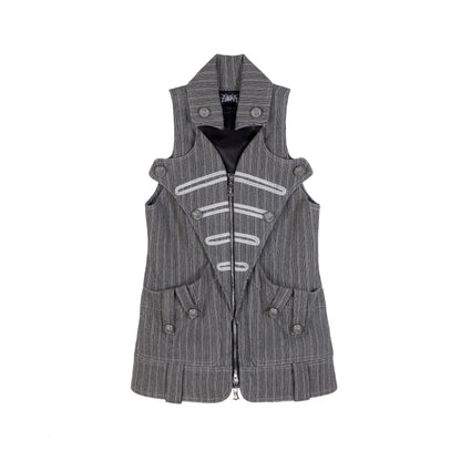 Sleeveless Gothic Halter Top