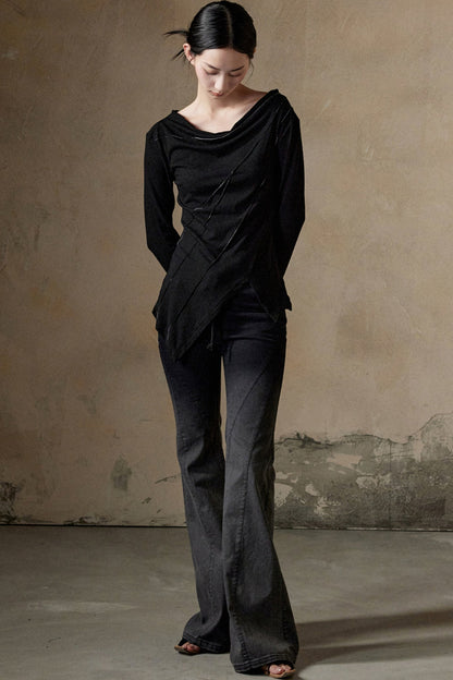 Slim-fit Rollkragenstrickpullover 