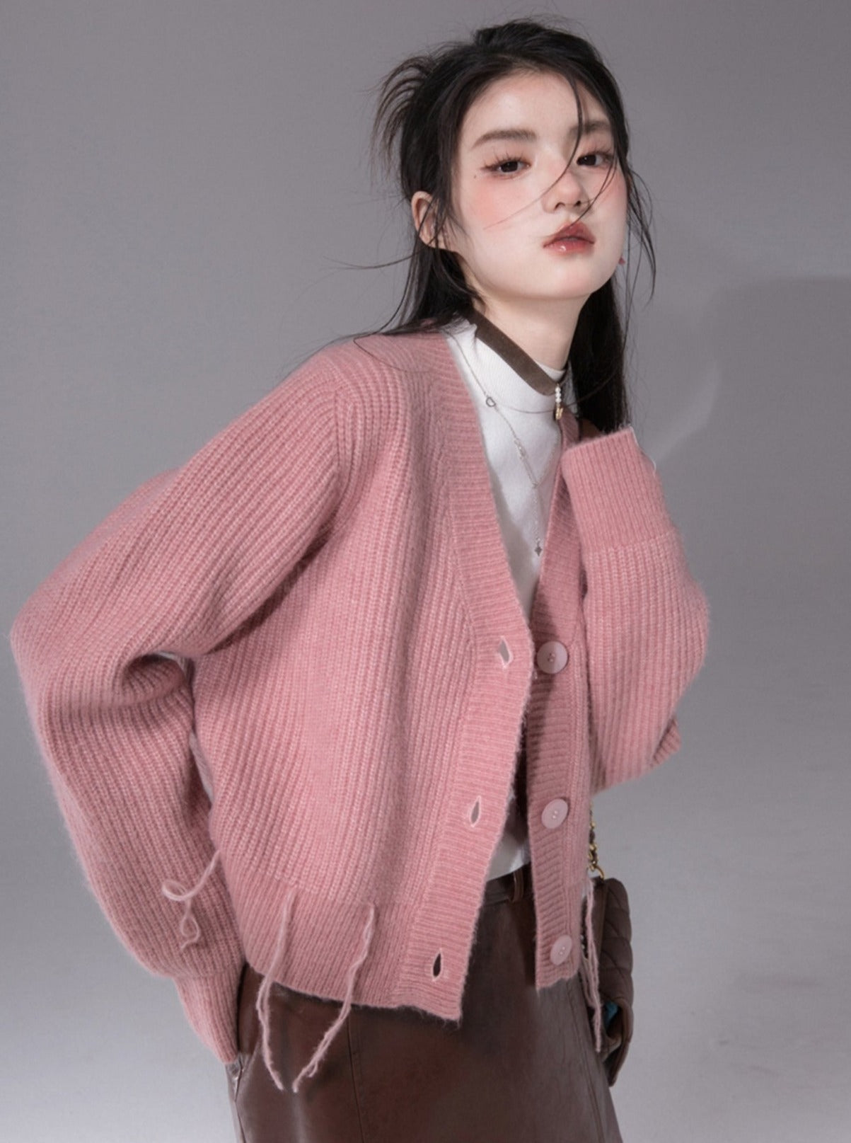 Berry Pink Woollen Coat