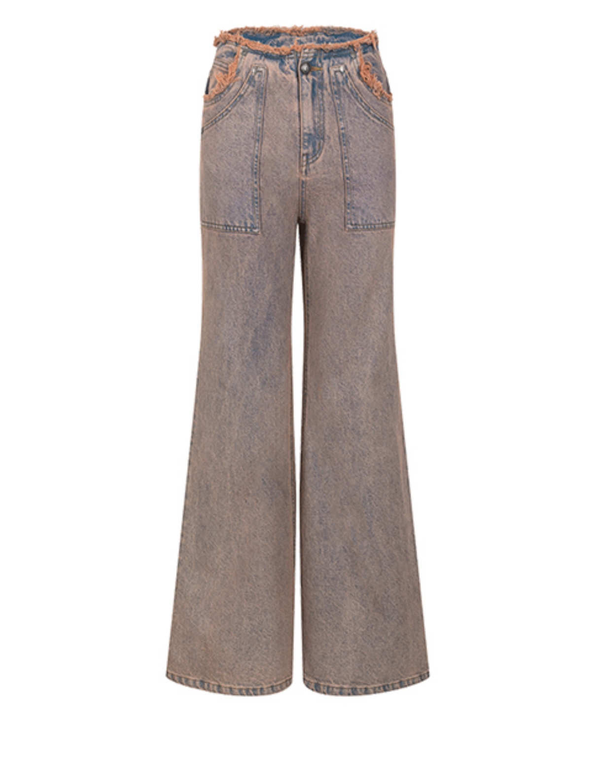 Retro Wash Raw Straight Jeans