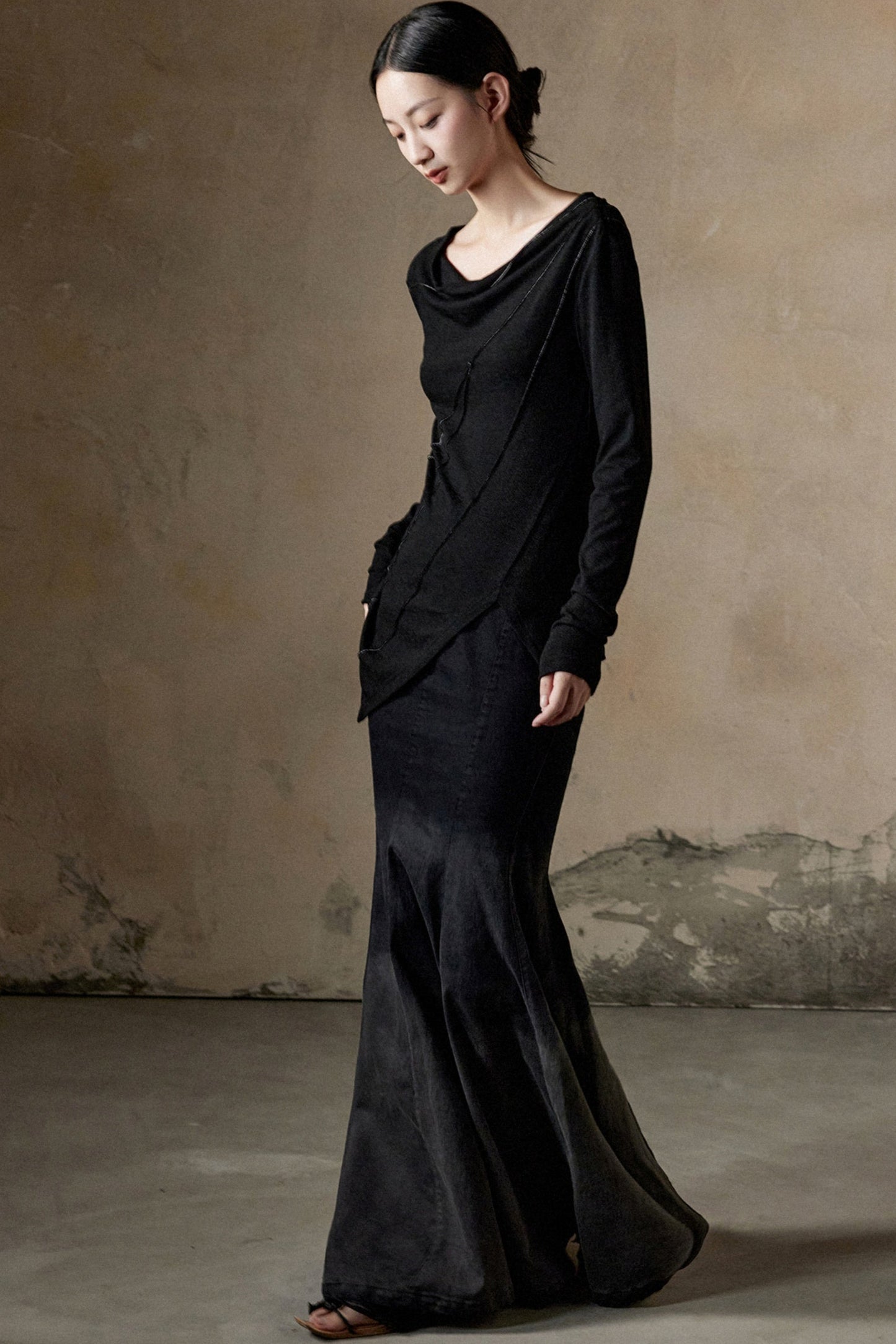 Slim-fit Rollkragenstrickpullover 