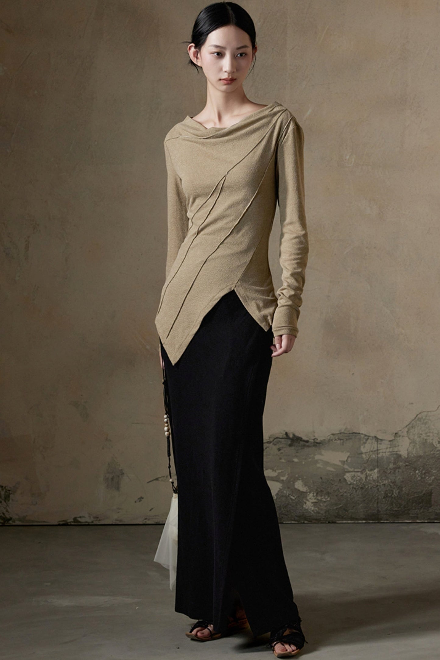 Slim-fit Rollkragenstrickpullover 