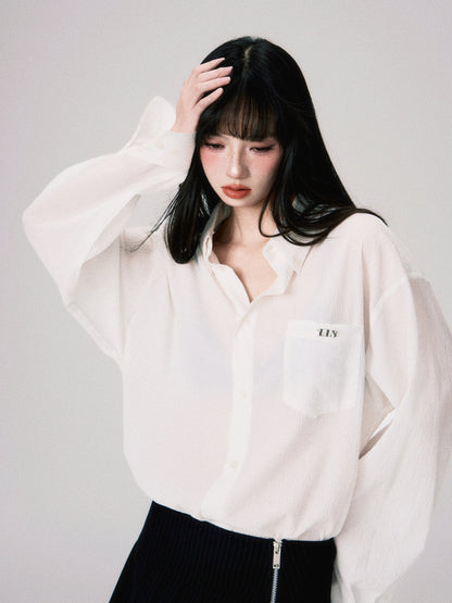 Air Thin Foam Long Sleeve Top