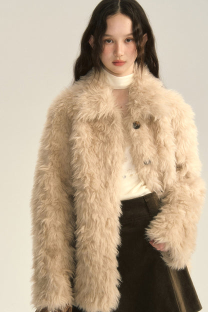 Cozy Maillard Fur Jacket