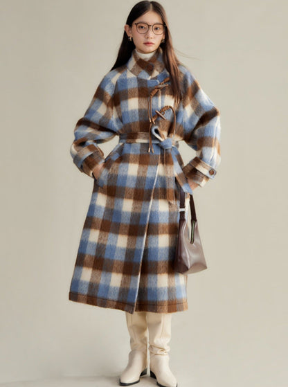 Magic Plaid Wool Tweed Jacket