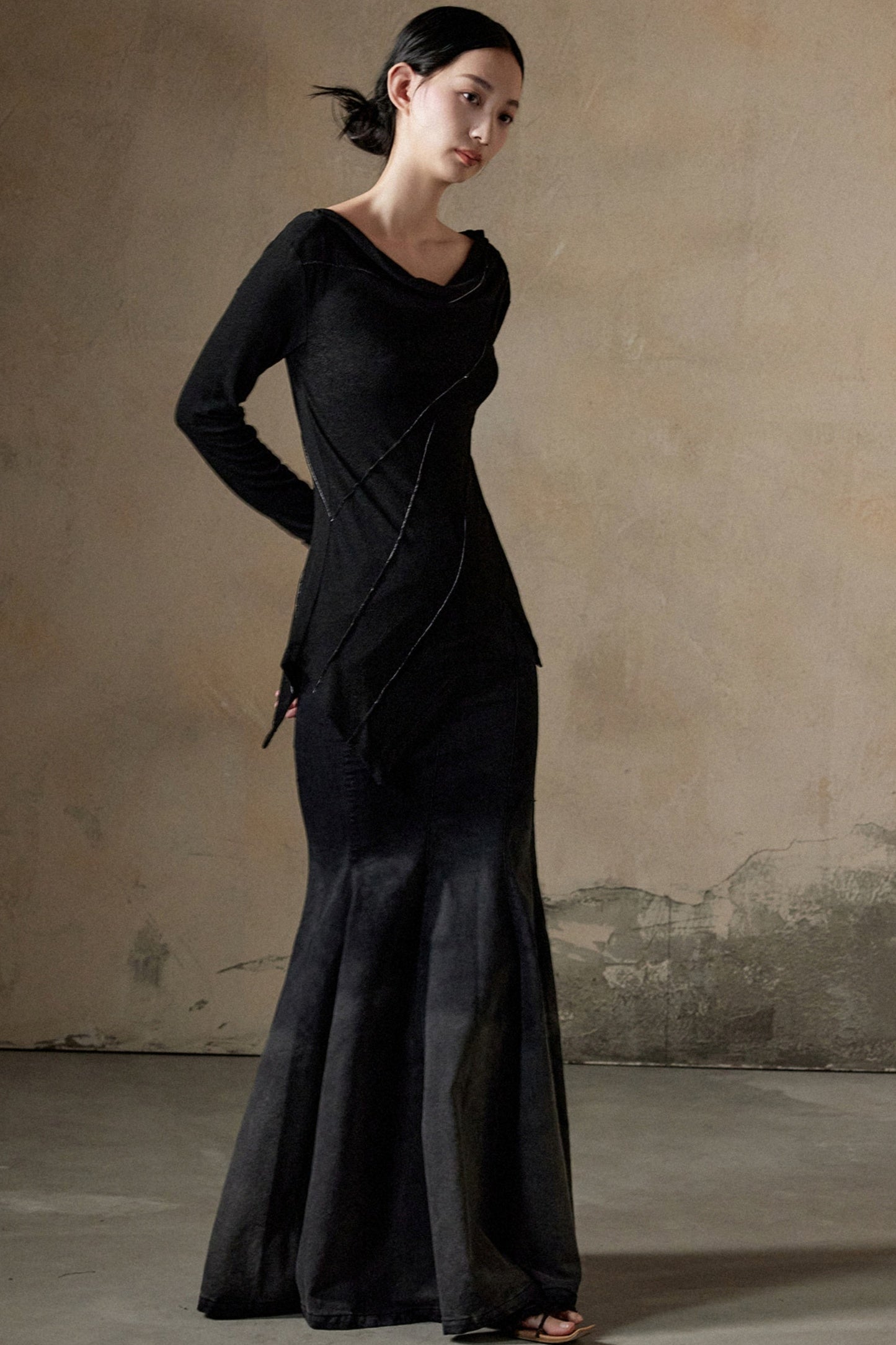 Slim-fit Rollkragenstrickpullover 