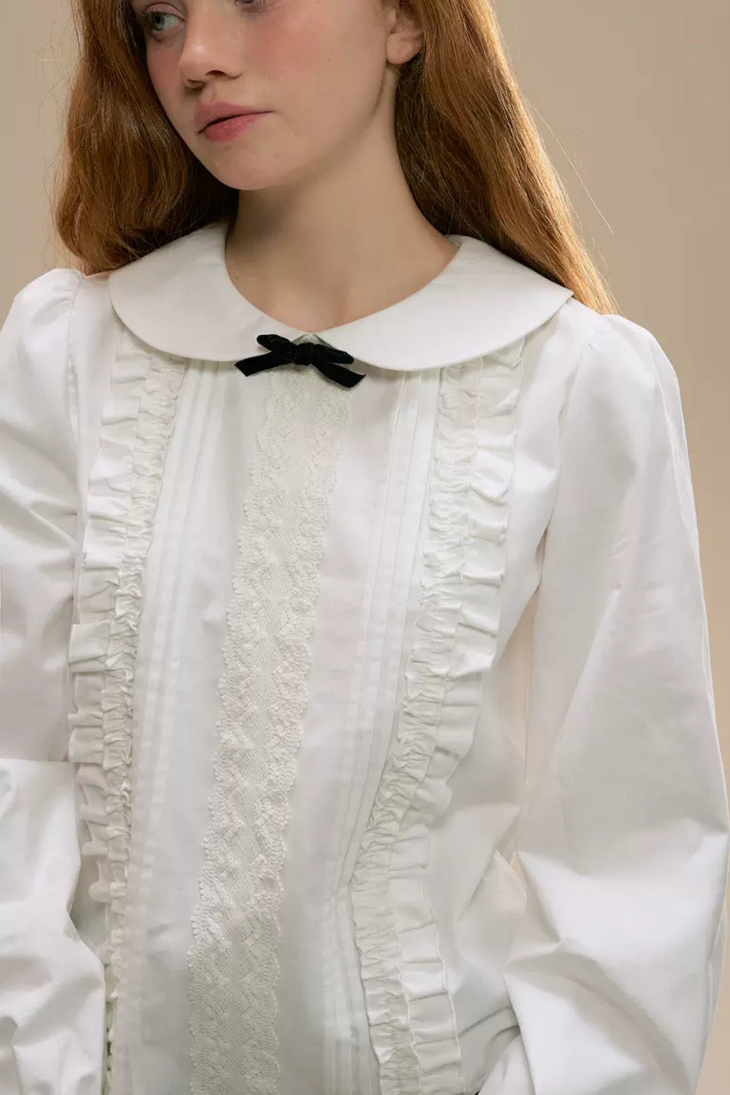 College Style Doll Collar Shirt