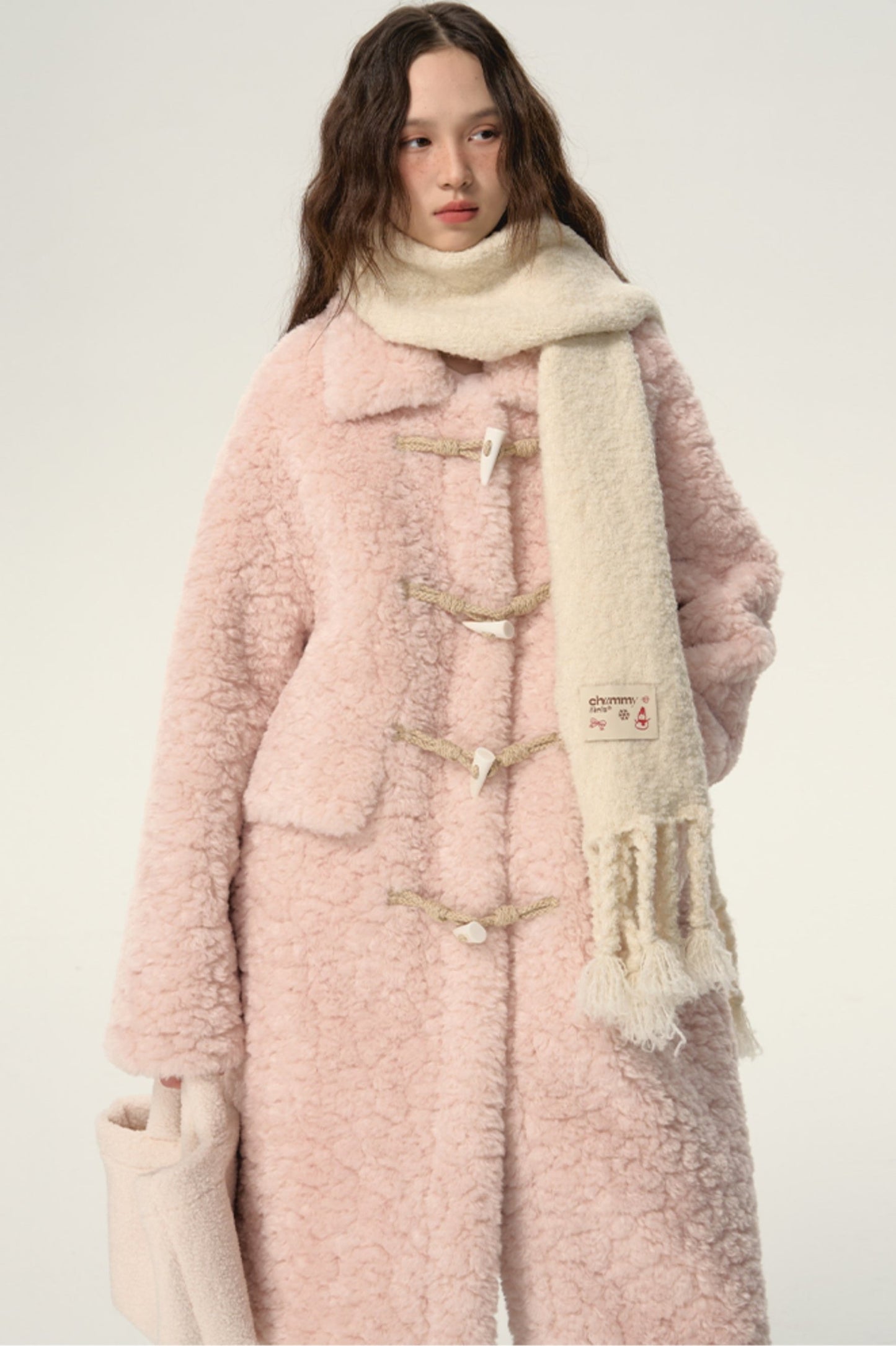 Sweet Lapel Wool Coat