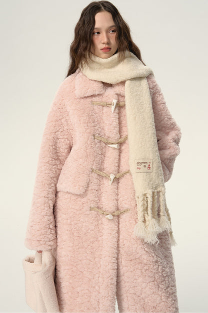 Sweet Lapel Wool Coat