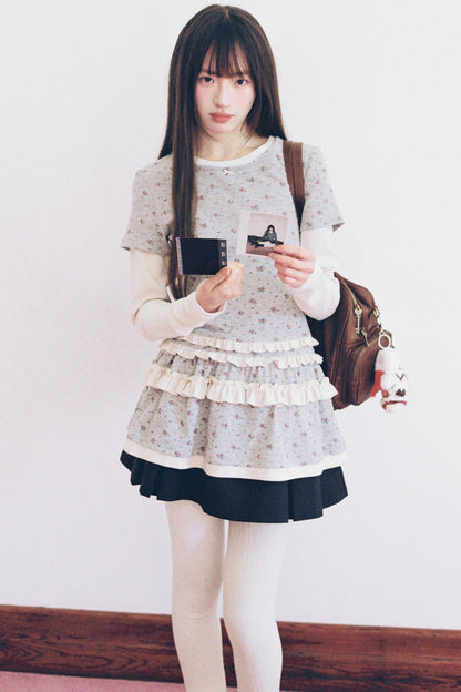 Double Layer Lace T-Shirt