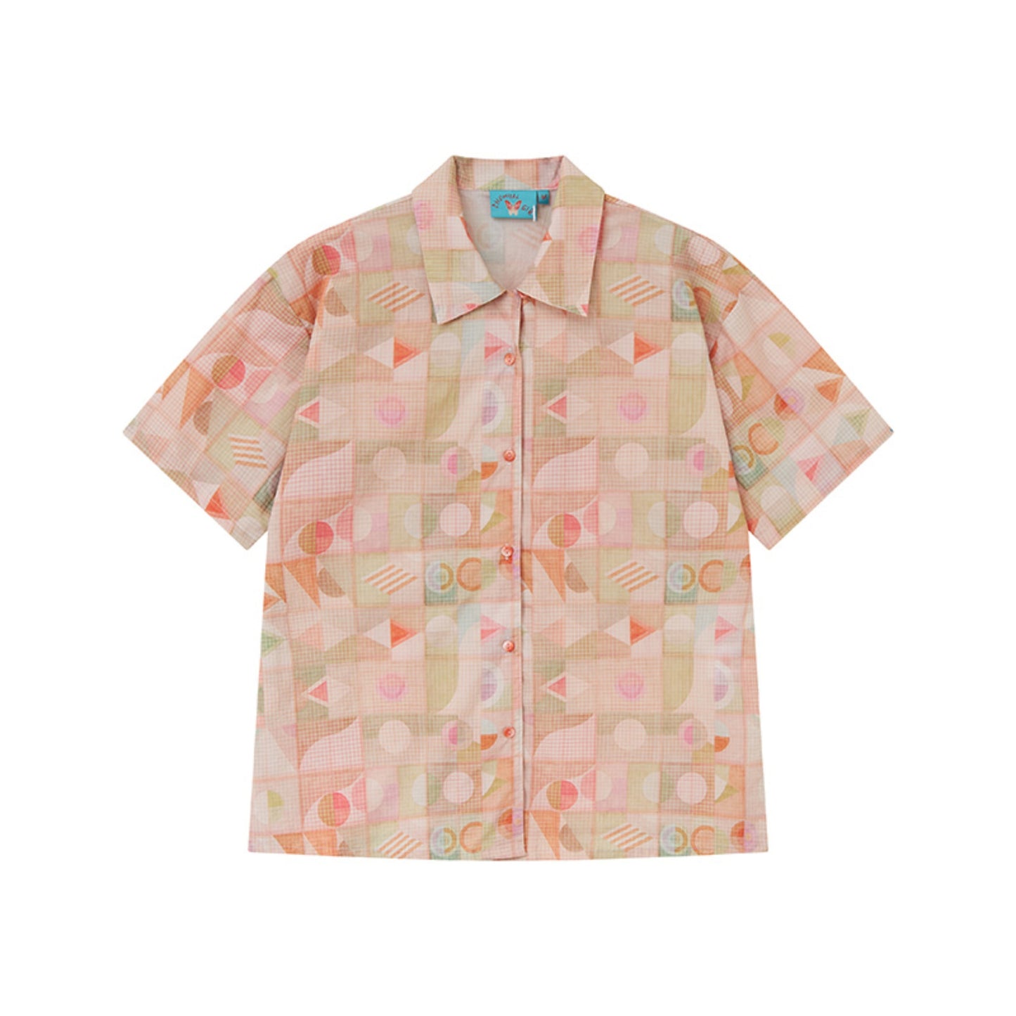 Summer Geometric Blouse