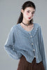 Blue -(Cardigan + Suspenders)(Pre-order)