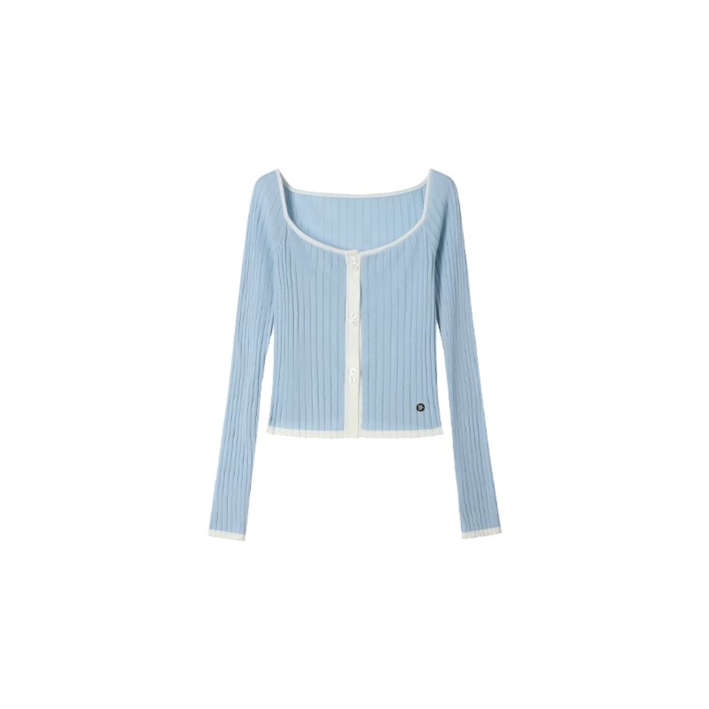 Lime Tencel Square Neck Sweater