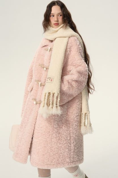 Sweet Lapel Wool Coat