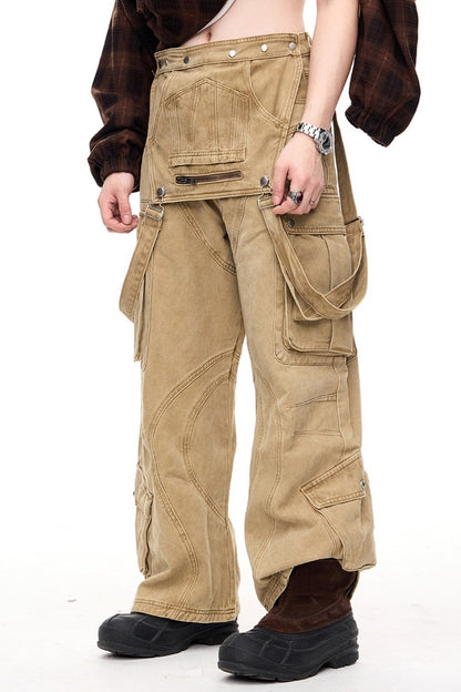 American Vintage Detachable Cargo Jumpsuit