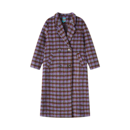 Vintage Check Long Coat