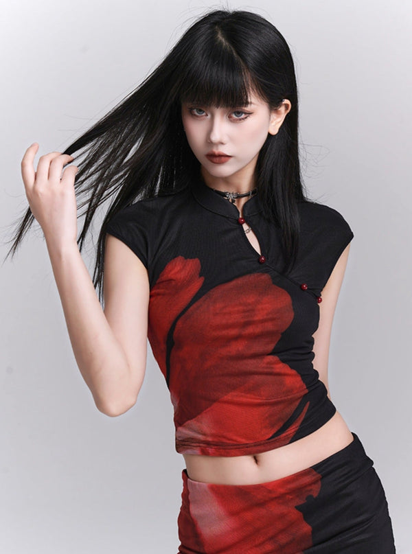 Chinese Chic Skirt Set-Up